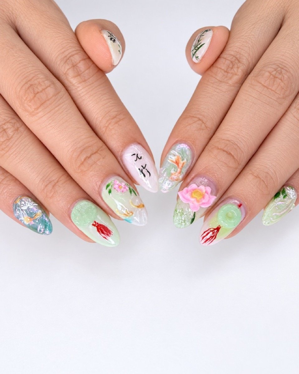Nail art by Majestic Nails Spa